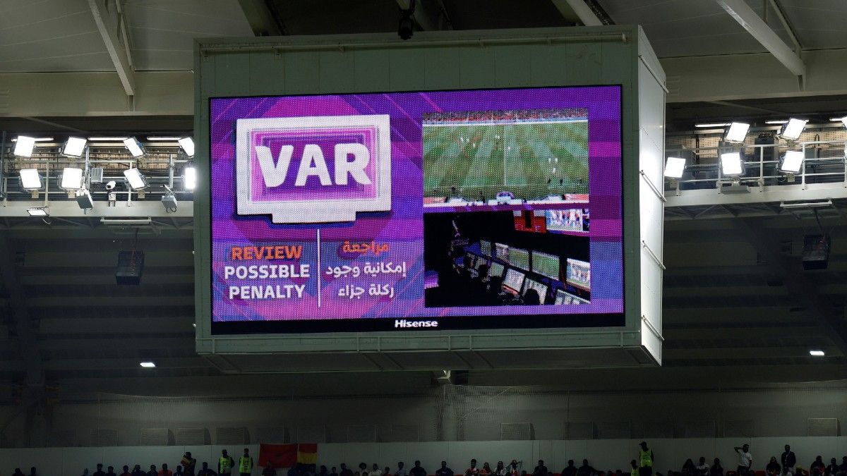 El VAR es uno de los protagonistas en el Mundial de Qatar 2022. (EFE)