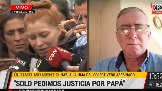 El descargo de la hija del colectivero asesinado: Me molesta que Berni diga que fue un ajuste de cuentas