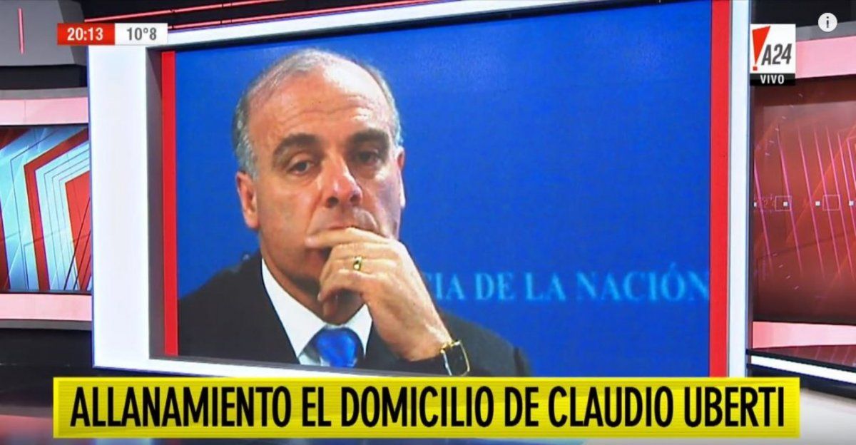 Uno nuevo: allanan el domicilio de Claudio Uberti por los #CuadernosK