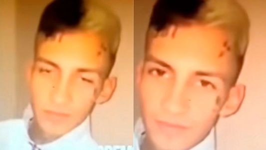 Se filtró un video de L-Gante con un comportamiento extraño antes de un show