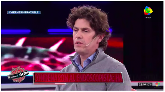 Martín Lousteau en Intratables: A Débora la mataron