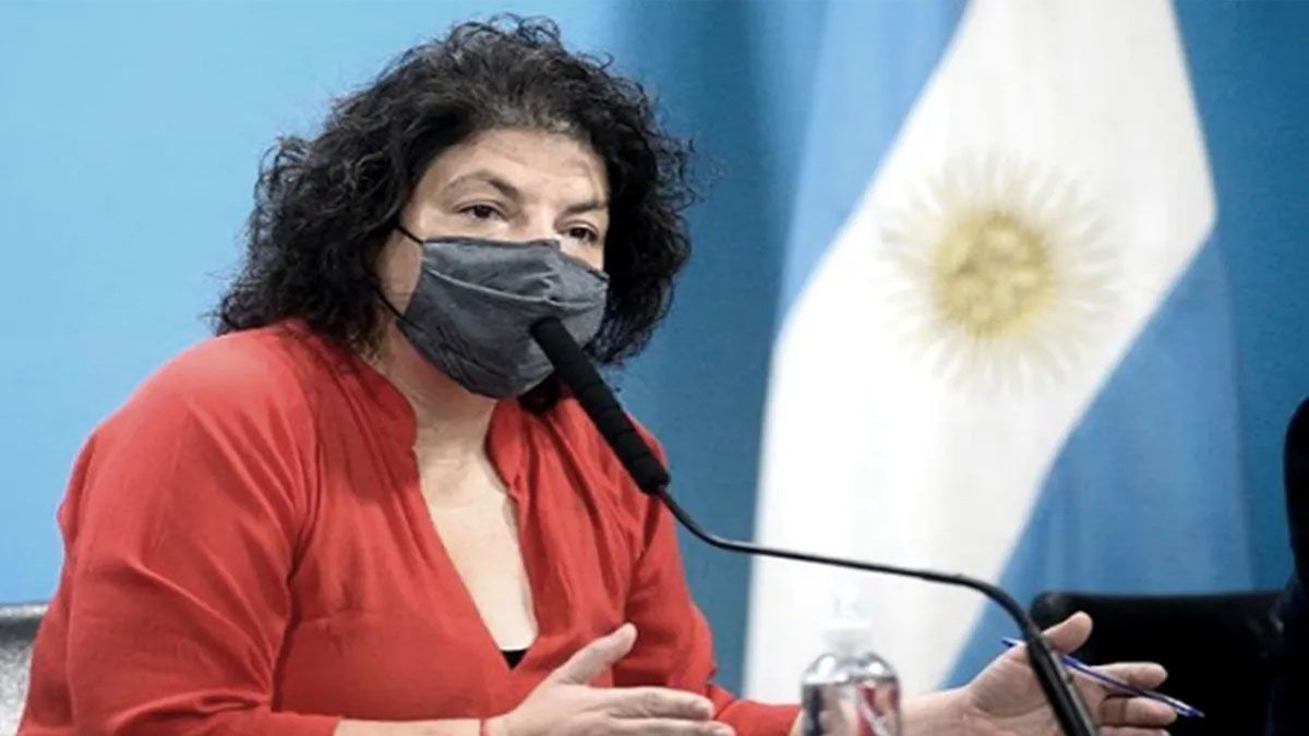 Carla Vizzotti, ministra de Salud. Los contagios crecieron un 36% en la Argentina en los últimos 14 días (Foto: Télam)