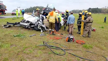 Ruta 11: fatal choque frontal dejó sin vida al médico Lucio Sanabria