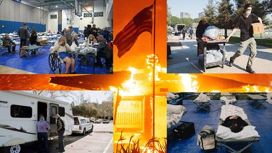 El dilema de Los Ángeles: qué hacer con los 100.000 evacuados por los incendios y el nuevo boom de las campers