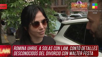 romina uhrig demando a su ex walter festa: los escandalosos motivos