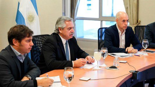 Tras el positivo de Alberto Fernández, la reunión con Horacio Rodríguez Larreta se hará por videoconferencia