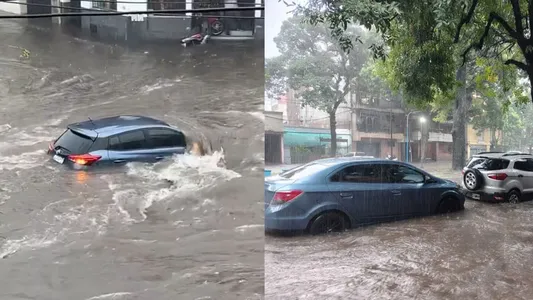 Inundaciones en Tucumán: un fuerte temporal provocó el desborde de ríos y cortes de luz