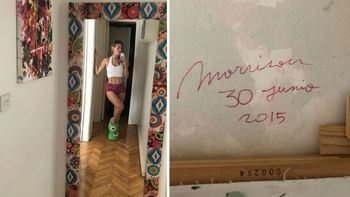 Jimena Barón contó en detalle la conmovedora historia del cuadro pintado por su hijo Morrison