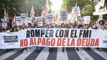 La Izquierda volverá a marchar al Congreso este jueves para repudiar el acuerdo con el FMI