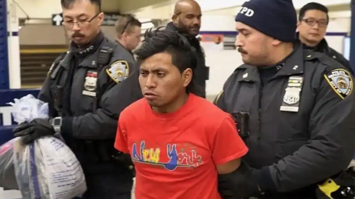 Zapeta, guatemalteco de 31 años, inmigrante ilegal expulsado en 2018, pero que regresó a los Estados Unidos (Foto: captura de TV).