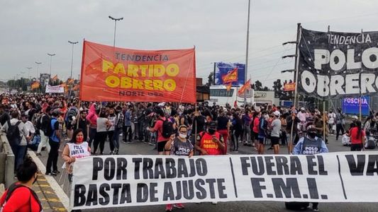 El Polo Obrero confirmó una marcha piquetera masiva en la Ciudad en contra de la inflación
