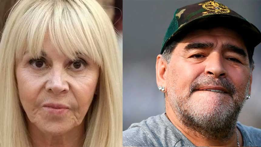 Diego Maradona consiguió un importante avance contra Claudia Villafañe por la causa de las camisetas