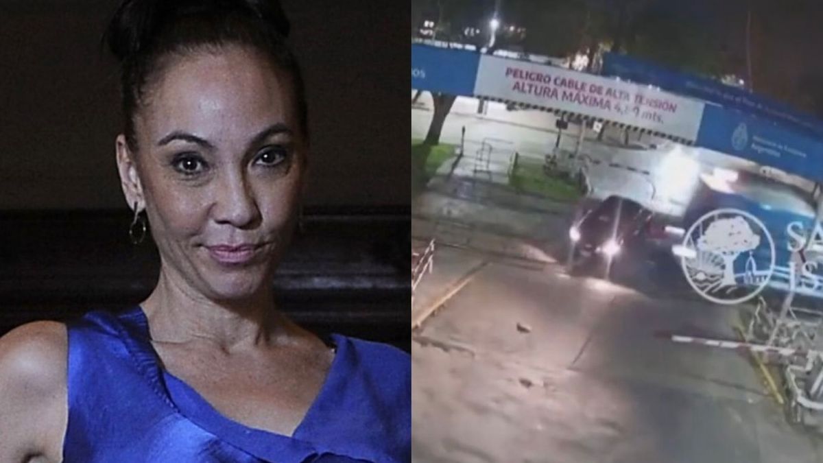 Video: así fue el momento en que el tren arrolló el auto de Ernestina Pais