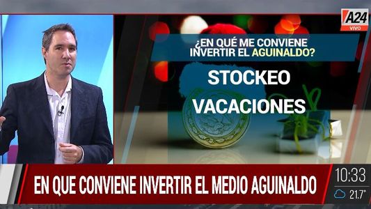 Se viene el medio aguinaldo: ¿en qué invertirlo?