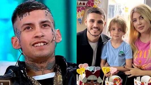 La reacción de L-Gante a la primera foto de Wanda Nara junto Mauro Icardi