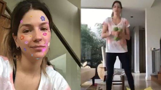 Marcela Kloosterboer mostró su intensa rutina de fitness