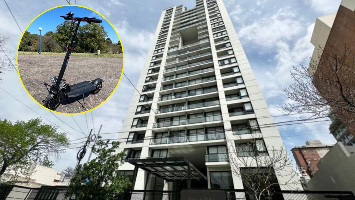 Trepó dos pisos para robar un departamento