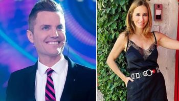 La primera foto de Analía Franchín como madrina de Santa, la hija de Santiago del Moro