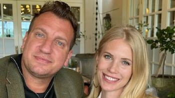 Maxi López y su mujer Daniela Christiansson confirmaron la noticia más feliz: Deseando conocerte