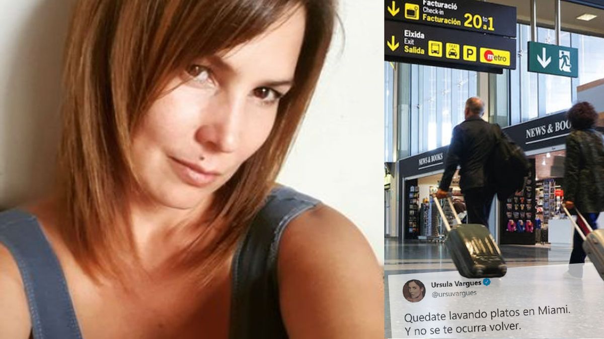 Los polémicos tuits de Úrsula Vargues a los argentinos varados en Miami