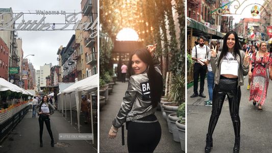 Melissa Quiñónez aplana New York... ¡y quita fotos de todo a su paso!