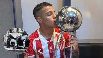 La decisión de la Justicia sobre Tiago Palacios, el jugador de Estudiantes que atropelló a una mujer