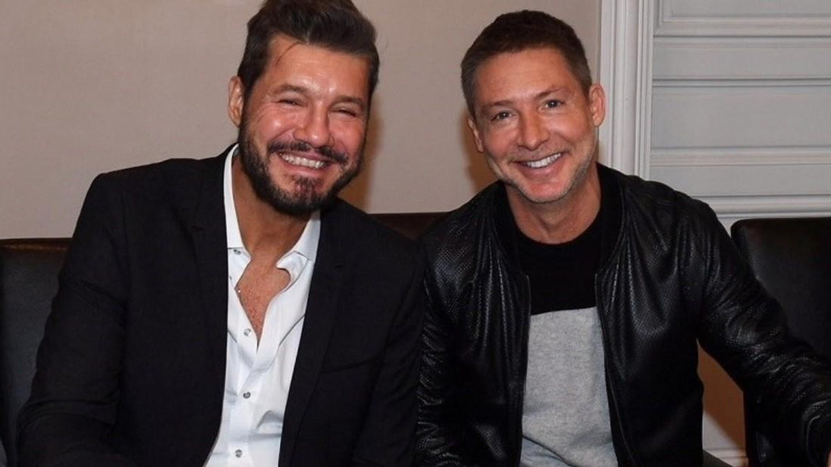 Marcelo Tinelli y Adri&aacute;n Suar.&nbsp;