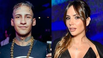 L-Gante y Romina Uhrig fueron vistos juntos y despertaron rumores de romance: el video