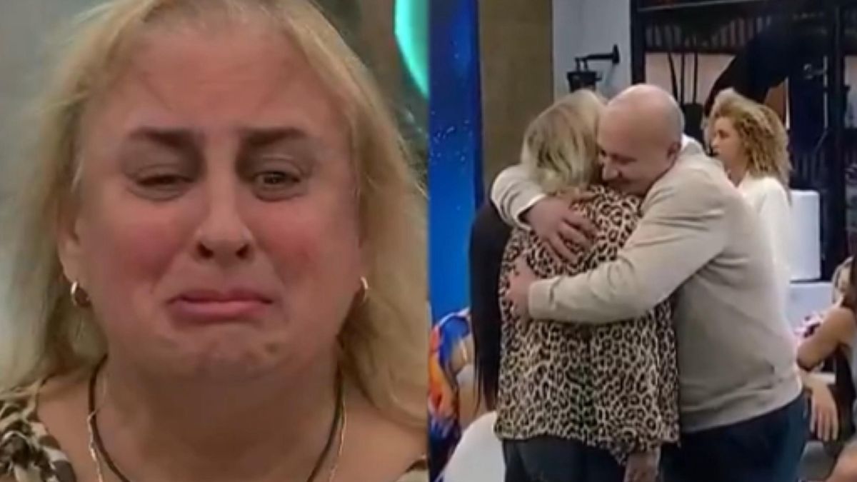 Selva se reencontró con su marido en el Congelados de Gran Hermano 2024 y deshizo en lágrimas