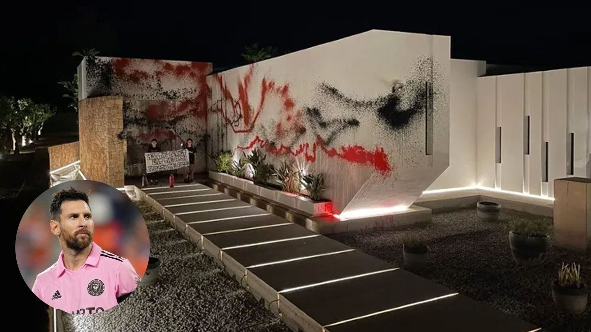 La EXORBITANTE suma de dinero que reclama Messi por los daños a su mansión que fue vandalizada
