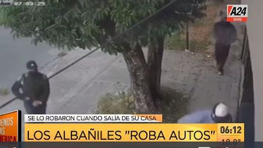 Berazategui: así roban autos los falsos albañiles