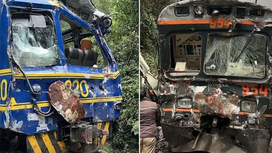 Machu Picchu: cómo fue el terrible choque entre trenes que dejó un muerto y 80 heridos