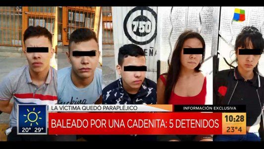 Un venezolano y cuatro argentinos, detenidos por el caso del hombre baleado en el shopping Soleil