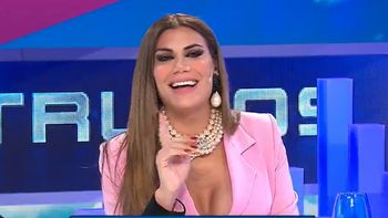 El look de Flor de la V, inspirado en Marge Simpson