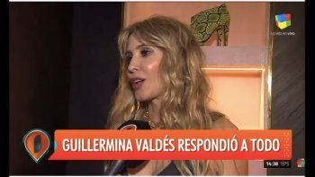 Guillermina Valdés se quejó por la crisis económica