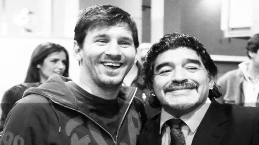 Messi despidió a Maradona con un sentido posteo: Nos deja pero no se va, porque el Diego es eterno