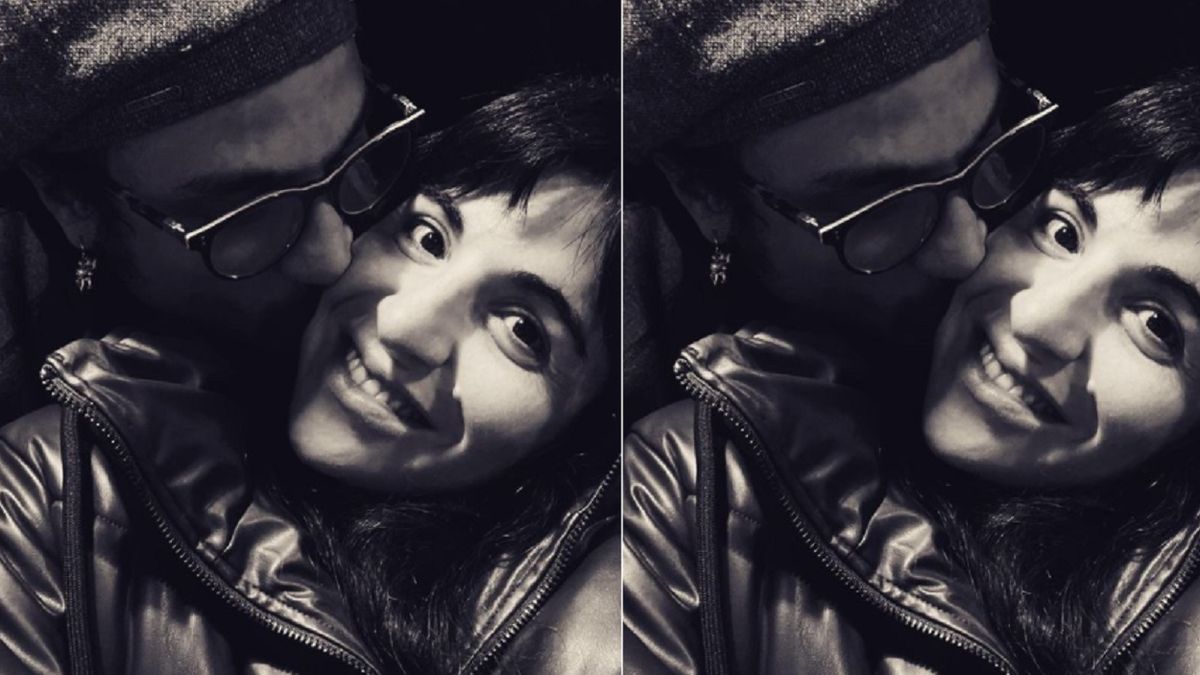 Gianinna Maradona a Osvaldo: Mi cable a tierra y mi paz