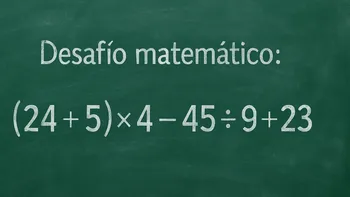 Desafío matemático: la cuenta parece fácil, pero muchos cometen una equivocación frecuente