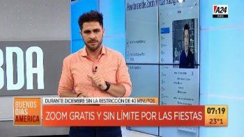 Zoom será gratuito y sin límite de tiempo en las Fiestas