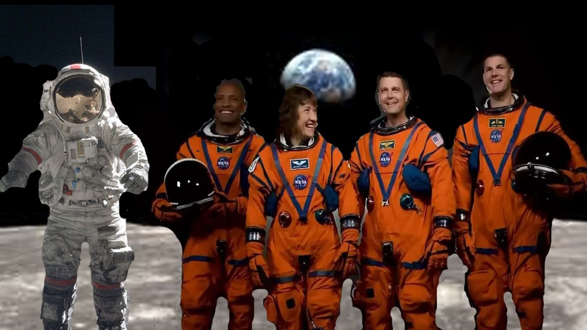 La nueva tripulación de la NASA para volver a la luna y Eugene Cernan