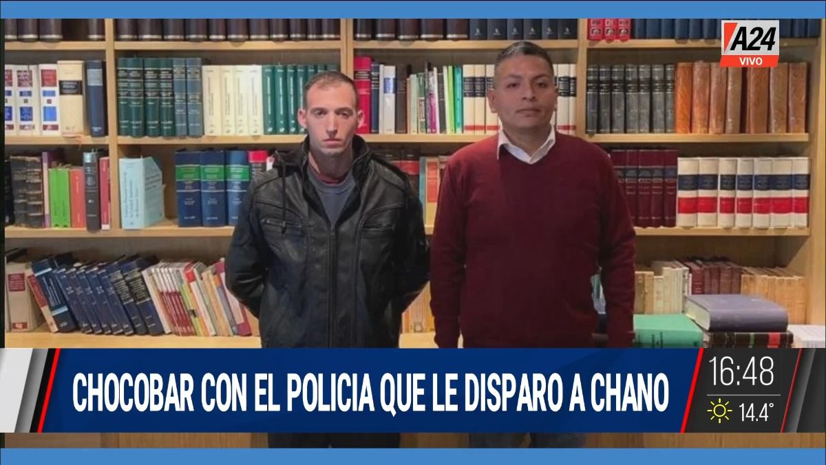 Luis Chocobar se reunió con el policía que le disparó a Chano.