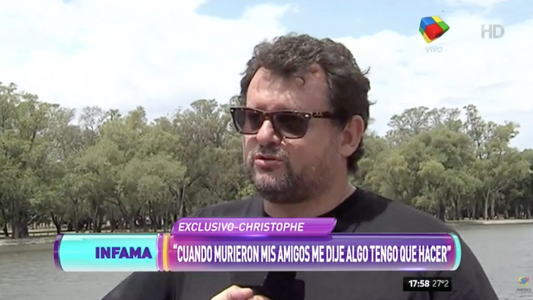 Christophe y su lucha contra el sobrepeso: Como todo gordo, no me miraba en el espejo