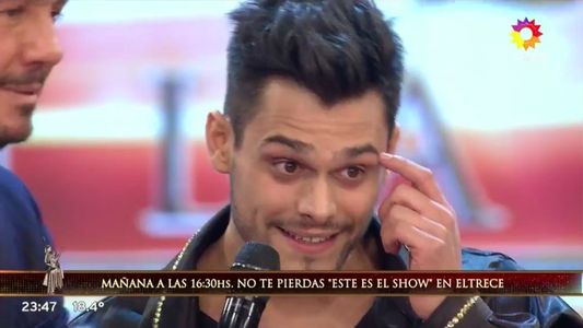 Una de las ex novias de Lucas Velasco quiso retenerlo con un test de embarazo