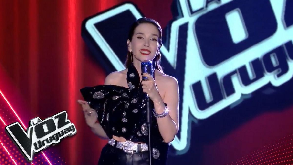 Natalia Oreiro debutó en la tv uruguaya con La Voz Uruguay, que la tiene como conductora.&nbsp;