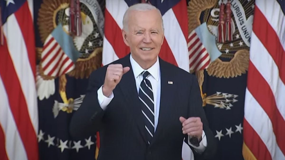 Joe Biden habló tras el triunfo de Trump y aseguró que los demócratas se recuperarán rápidamente. (Foto: Captura de TV)