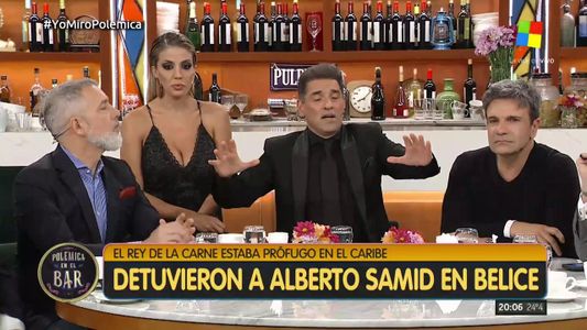 El desesperado audio del hijo de Samid cortó el festejo del relanzamiento de Polémica en el bar