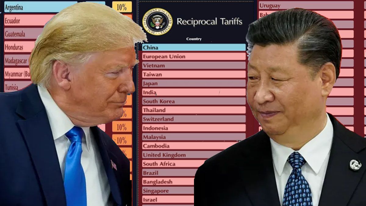 China es el país más duro en las respuestas a las tarifas anunciadas por Donlad Trump. (Foto: A24.com)