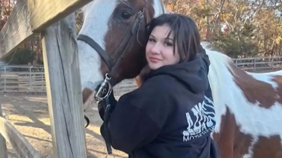 Emmarae, la chica de 14 años, secuestrada en la puerta de su casa. (Foto: Gentileza NYPOST)