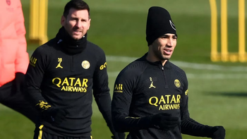 Las primeras imágenes de Lionel Messi tras el ataque narco al supermercado del papá de Antonela Roccuzzo en Rosario