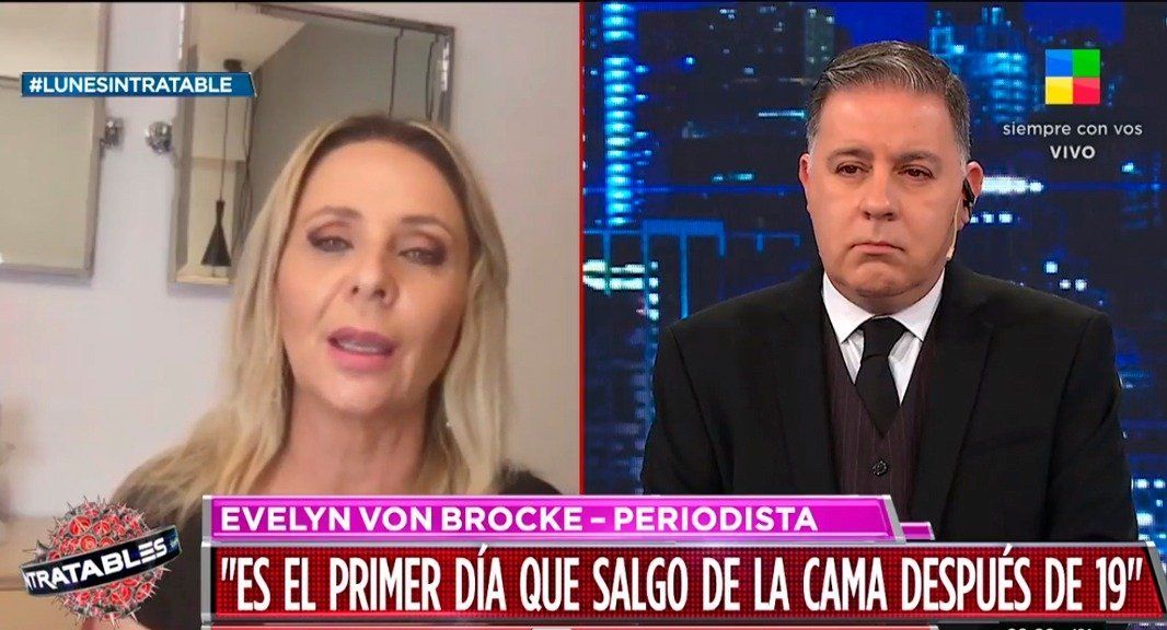 Evelyn Von Brocke sobre su lucha contra el coronavirus: “Le escribí una carta de despedida a mis hijos”